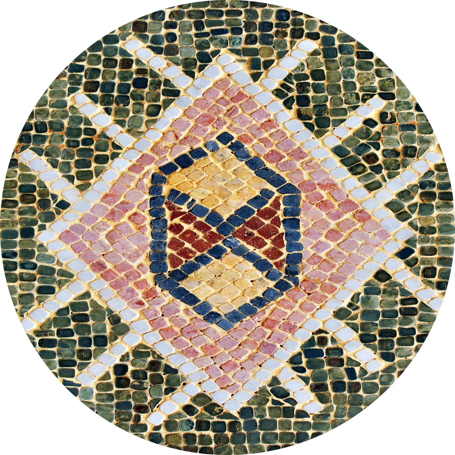 Tapis rond - Laconi (multicolore)