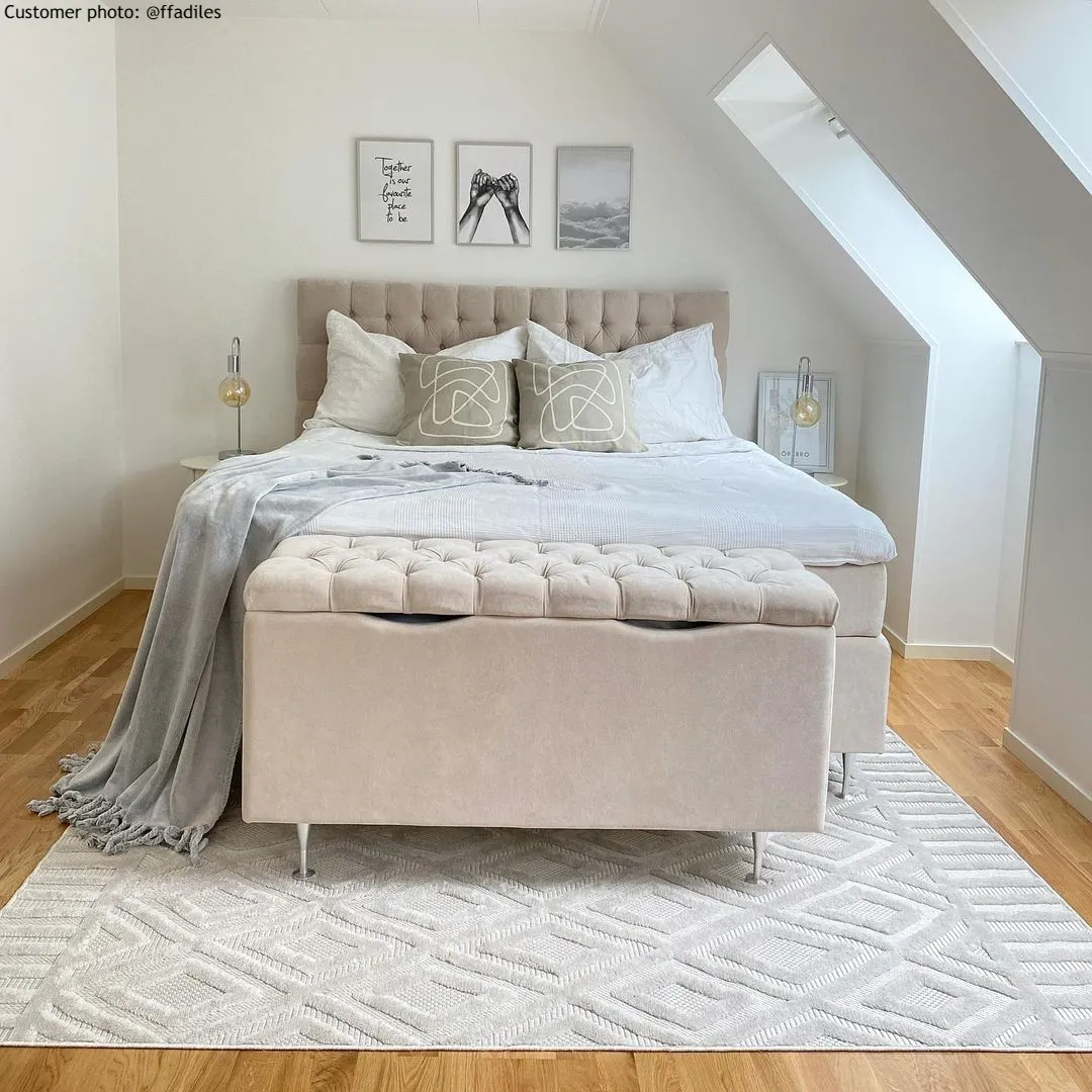 Shaggy intérieur-extérieur - Lancaster (beige)