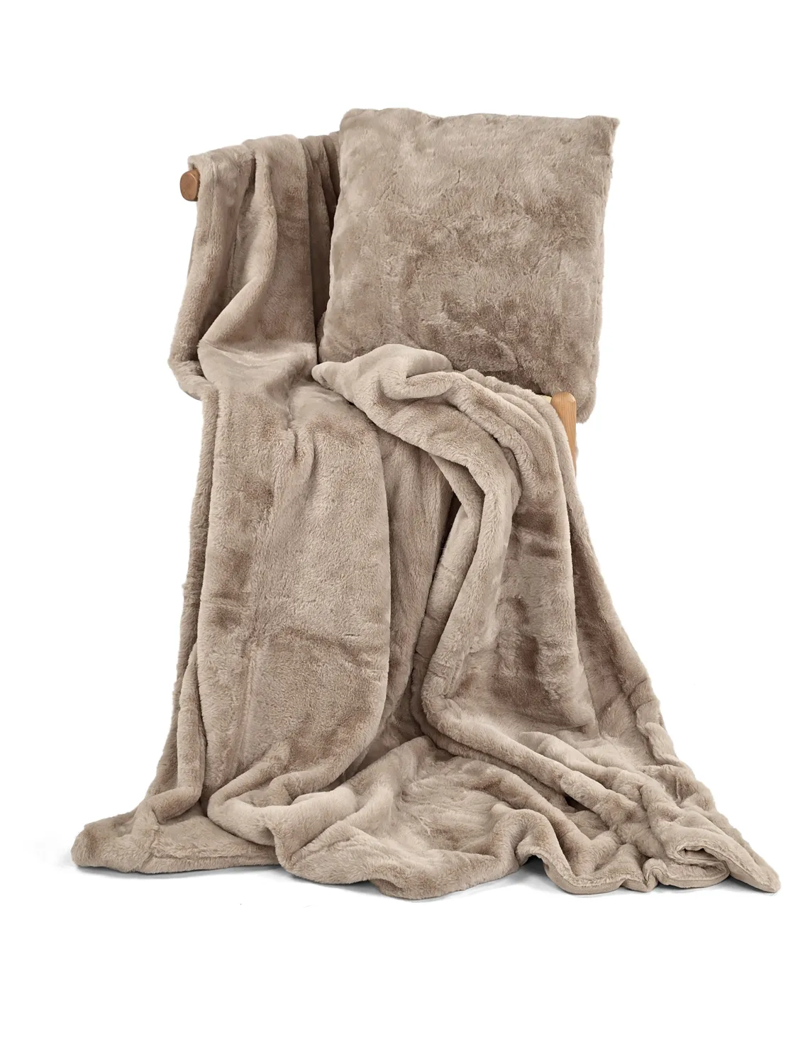 Plaids - Aranga Super Soft Throw (marron)