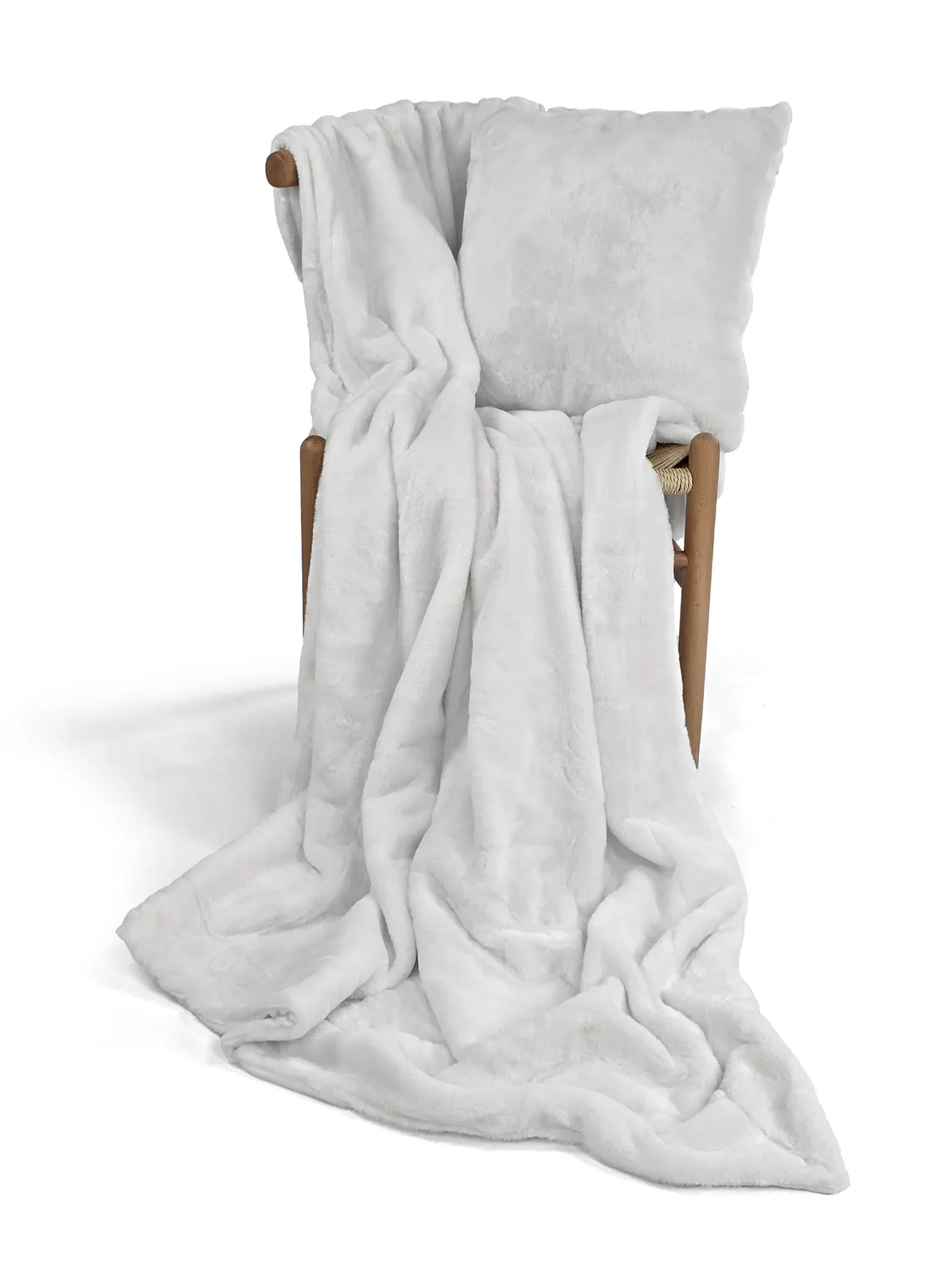 Plaids - Aranga Super Soft Throw (blanc)