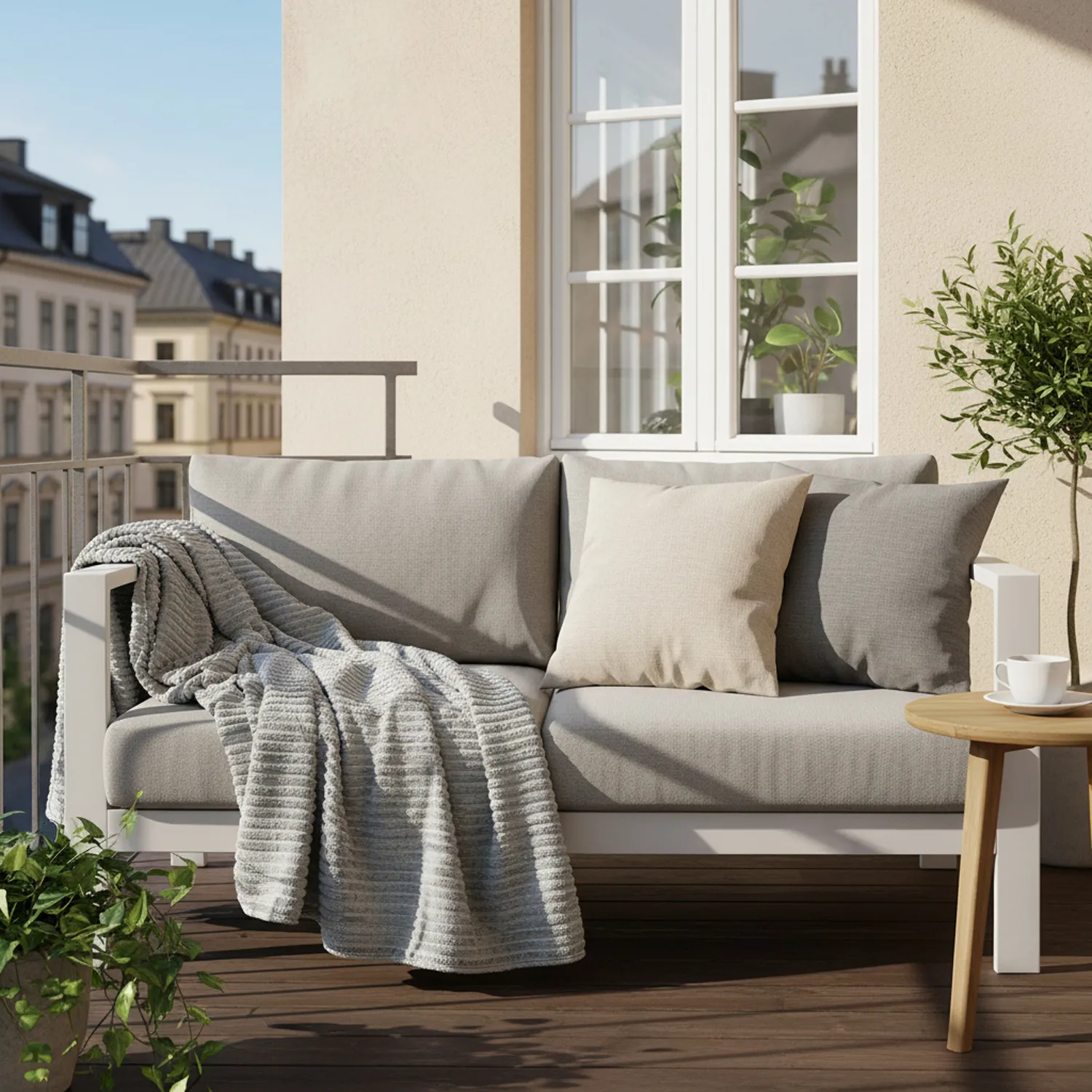 Couvertures - Couverture Haines (gris)