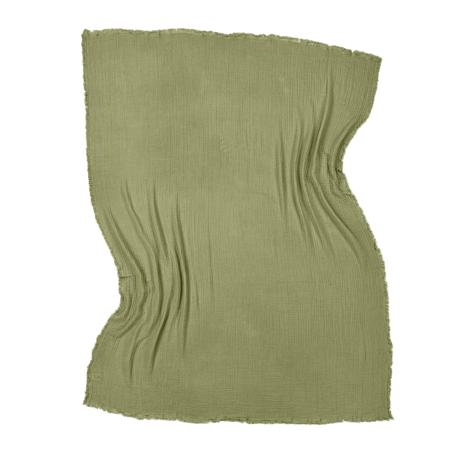 Plaids - Plaid en mousseline - Dorena (vert)