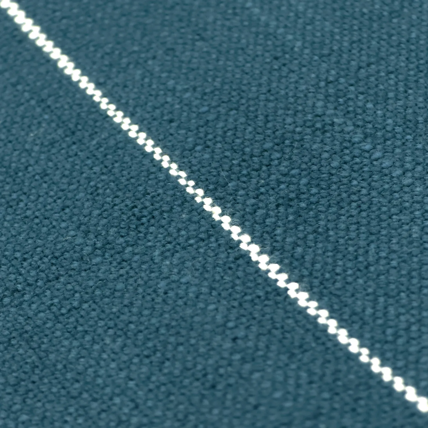 Plaids - Plaid en coton - Martina Stripe (bleu/blanc)