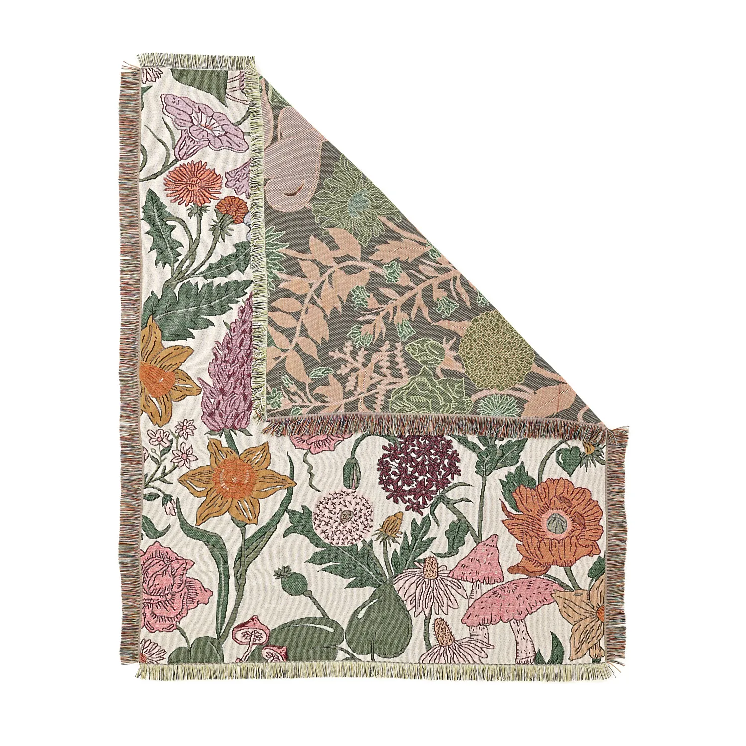 Couvertures - Fiori Tapestry Blanket (multicolore)