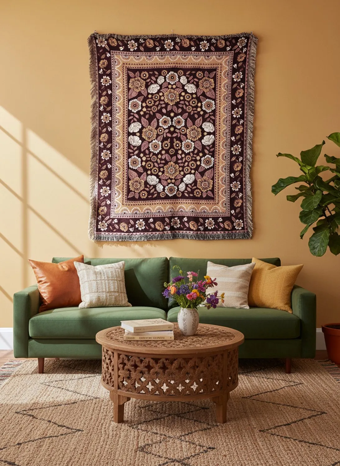 Couvertures - Quetta Tapestry Blanket (multicolore)