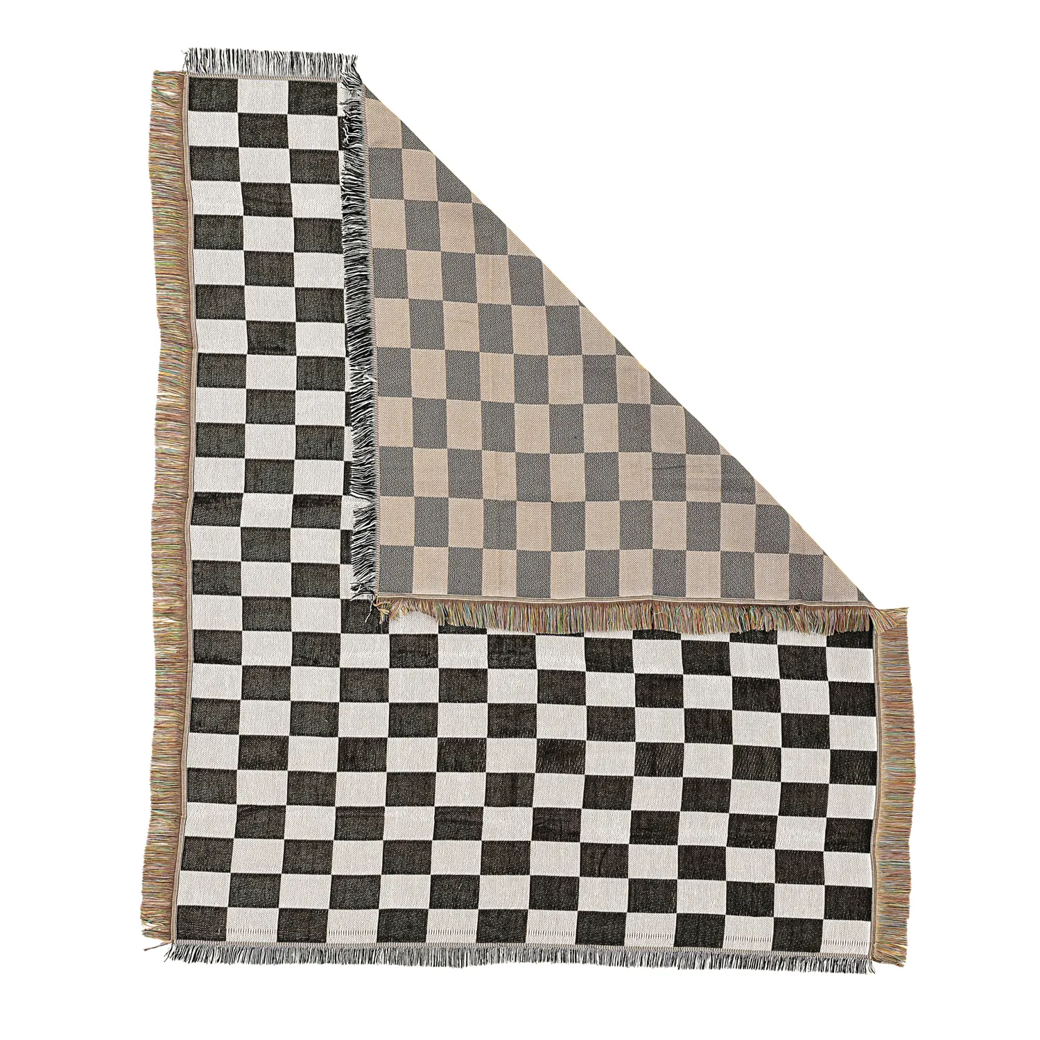 Couvertures - Wallace Tapestry Blanket (noir/blanc)