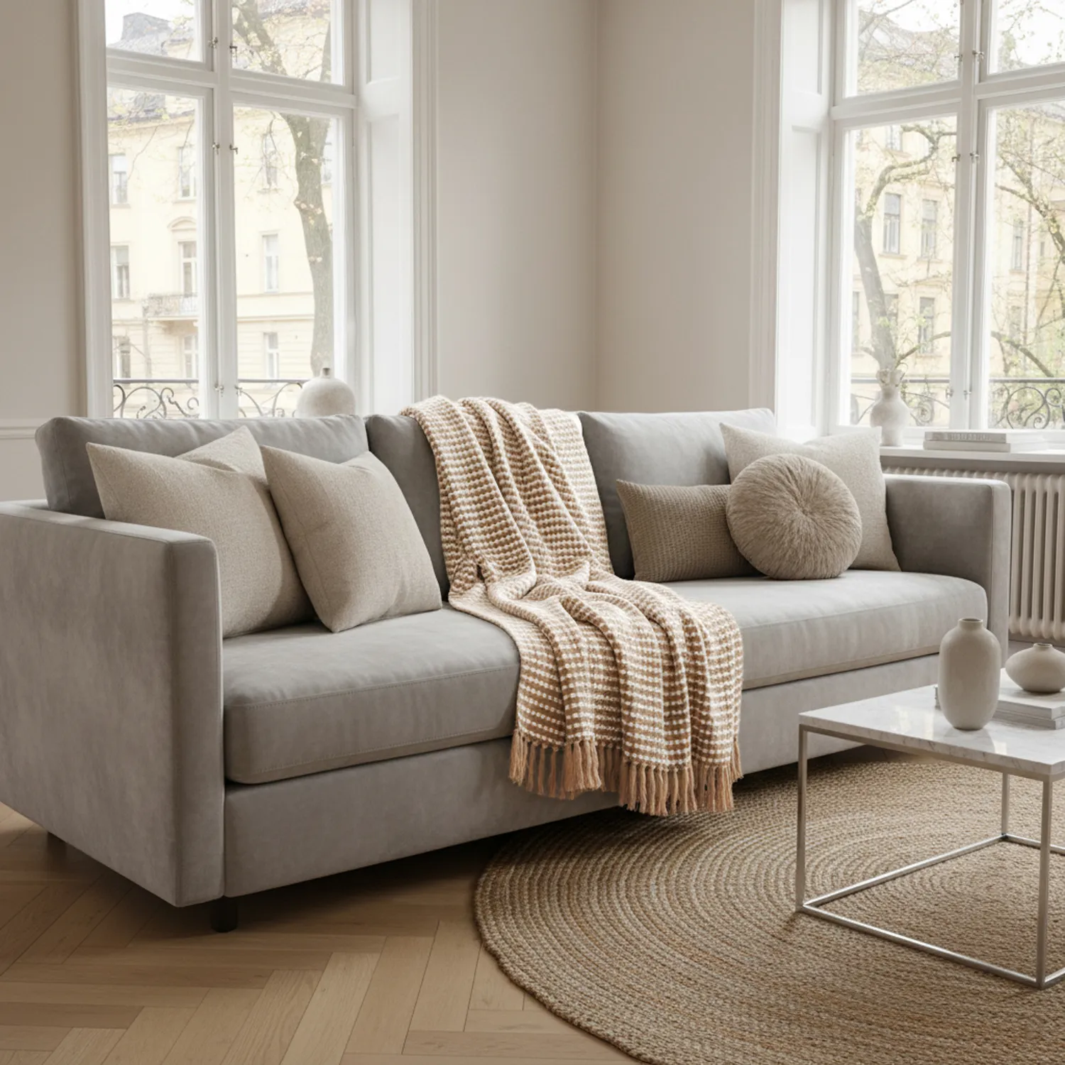 Couvertures - Quebec Blanket (beige)
