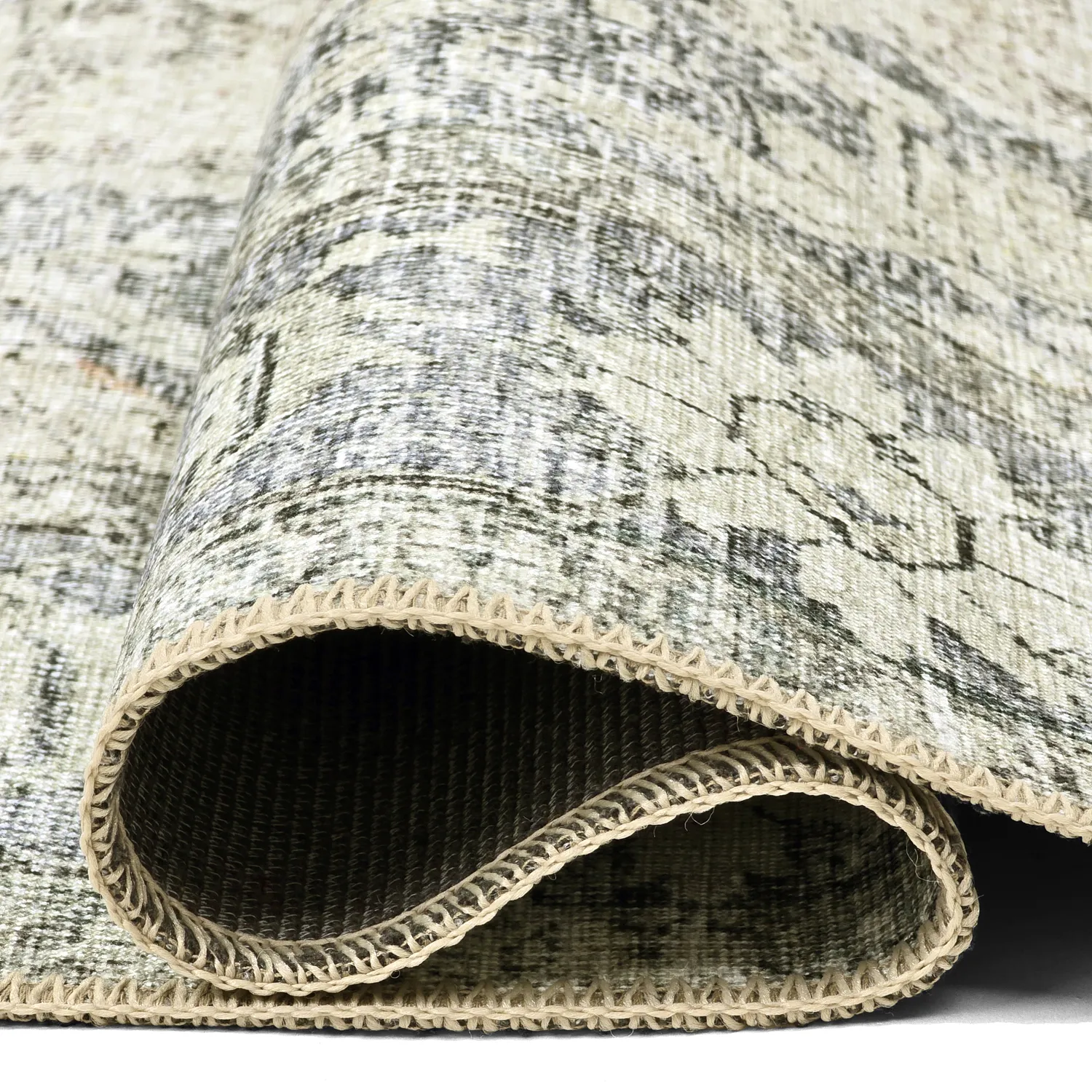 Tapis tissé à plat - Alvand (gris)