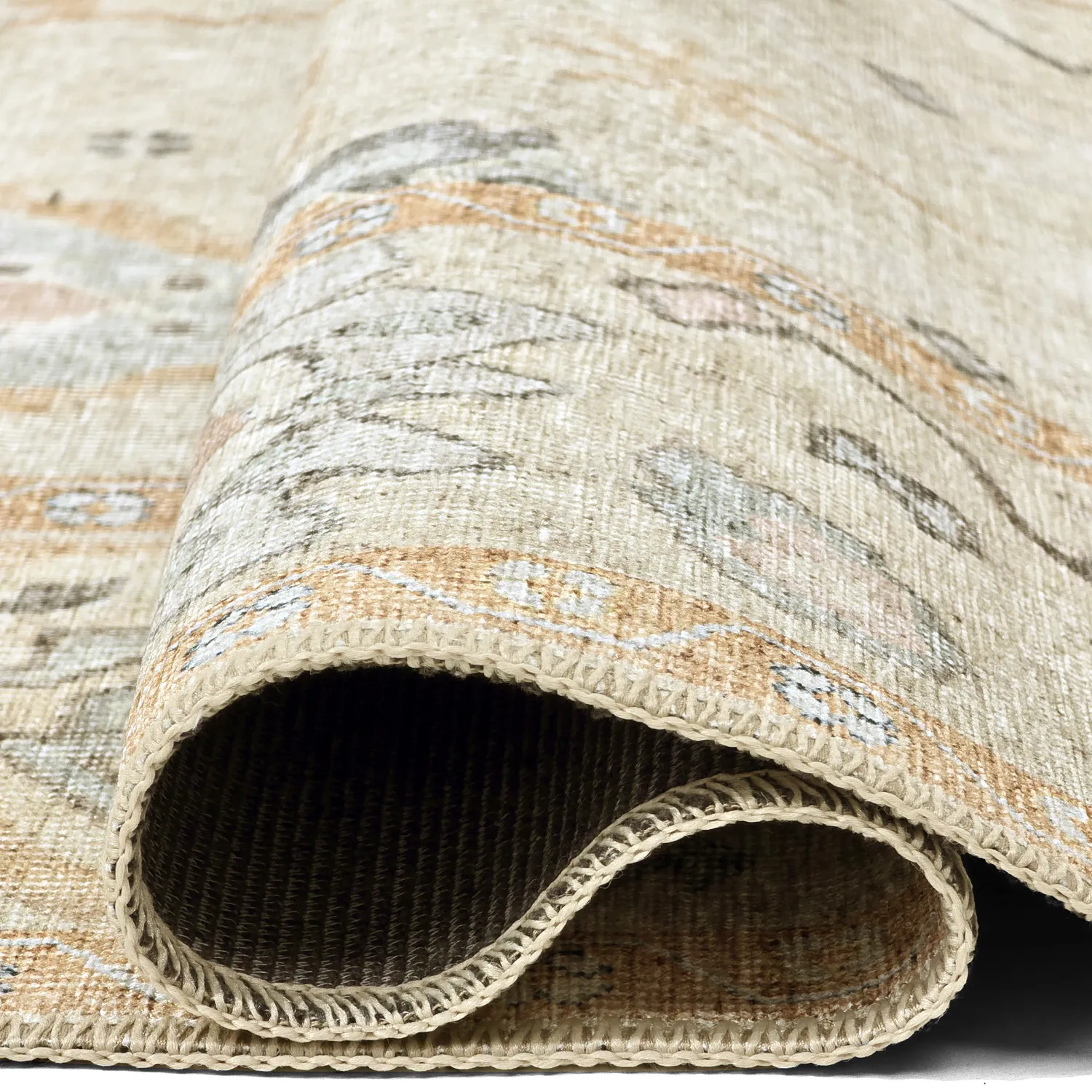 Tapis tissé à plat - Amena (beige)