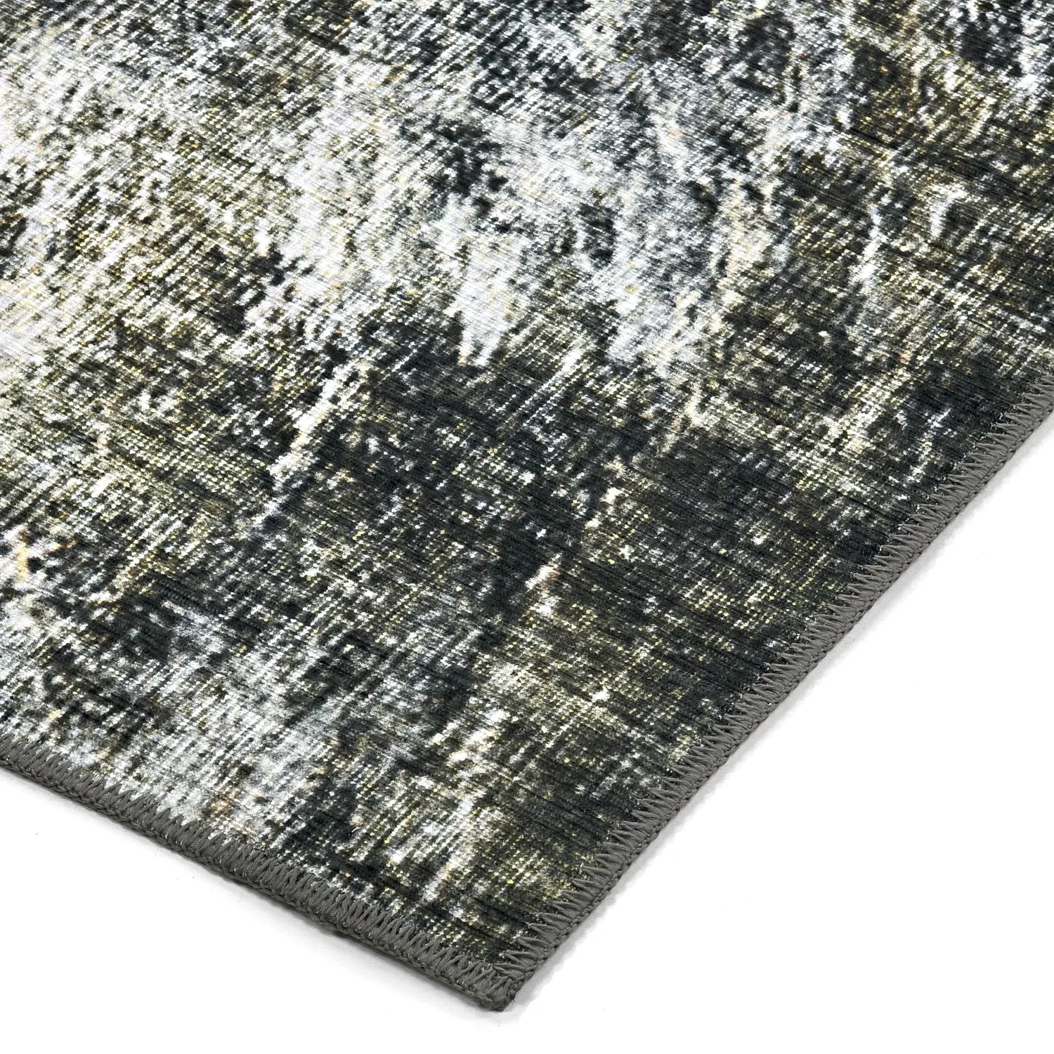 Tapis tissé à plat - Bechar (noir/multi)