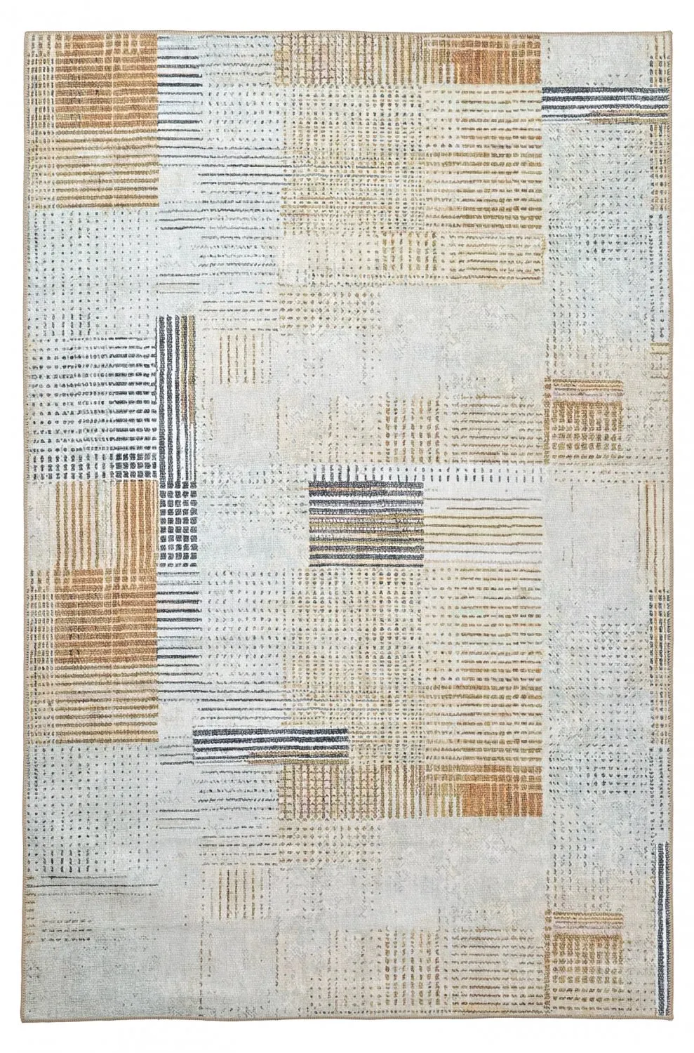 Tapis tissé à plat - Calla (jaune)