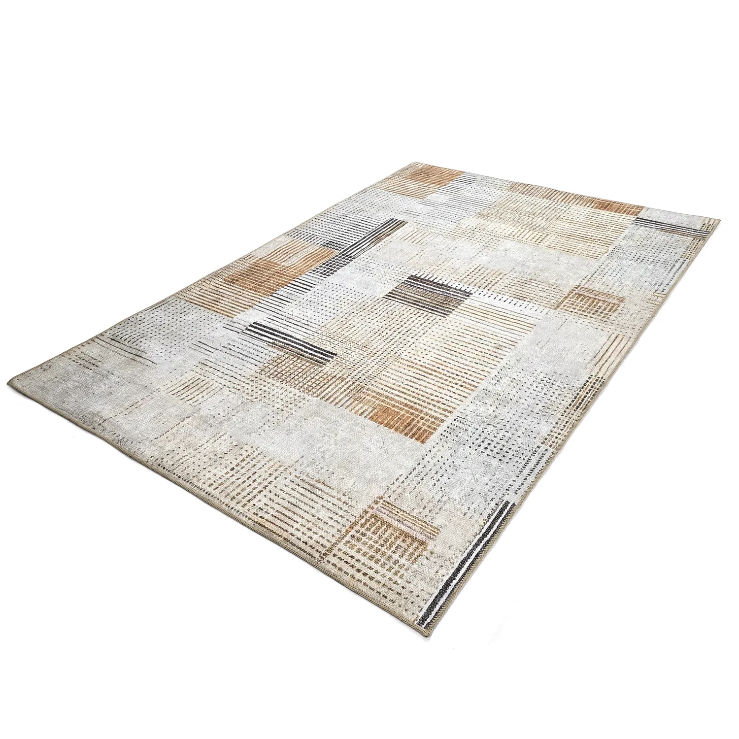 Tapis tissé à plat - Calla (jaune)