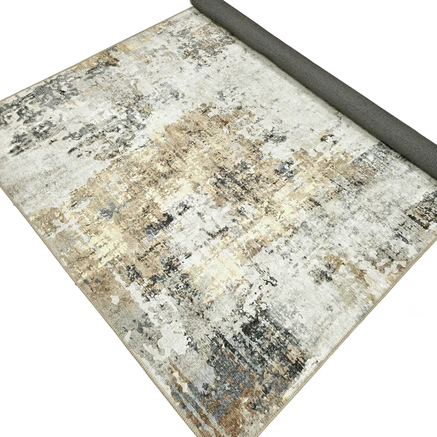 Tapis tissé à plat - Comino (beige/multi)