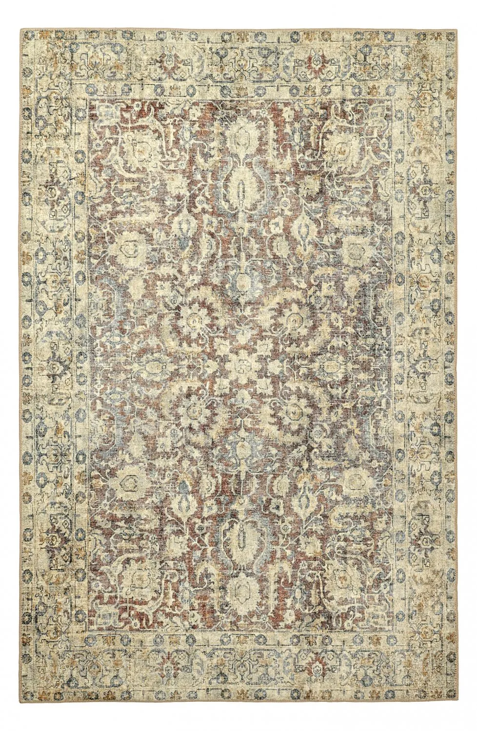 Tapis tissé à plat - Delvar (beige)