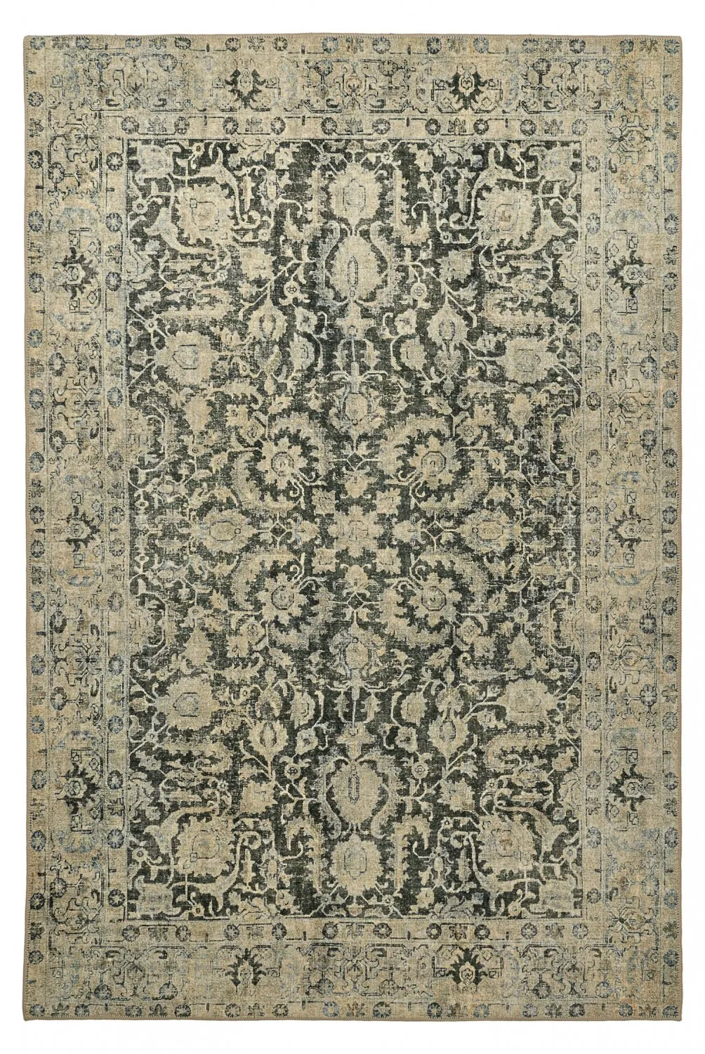 Tapis tissé à plat - Delvar (vert)