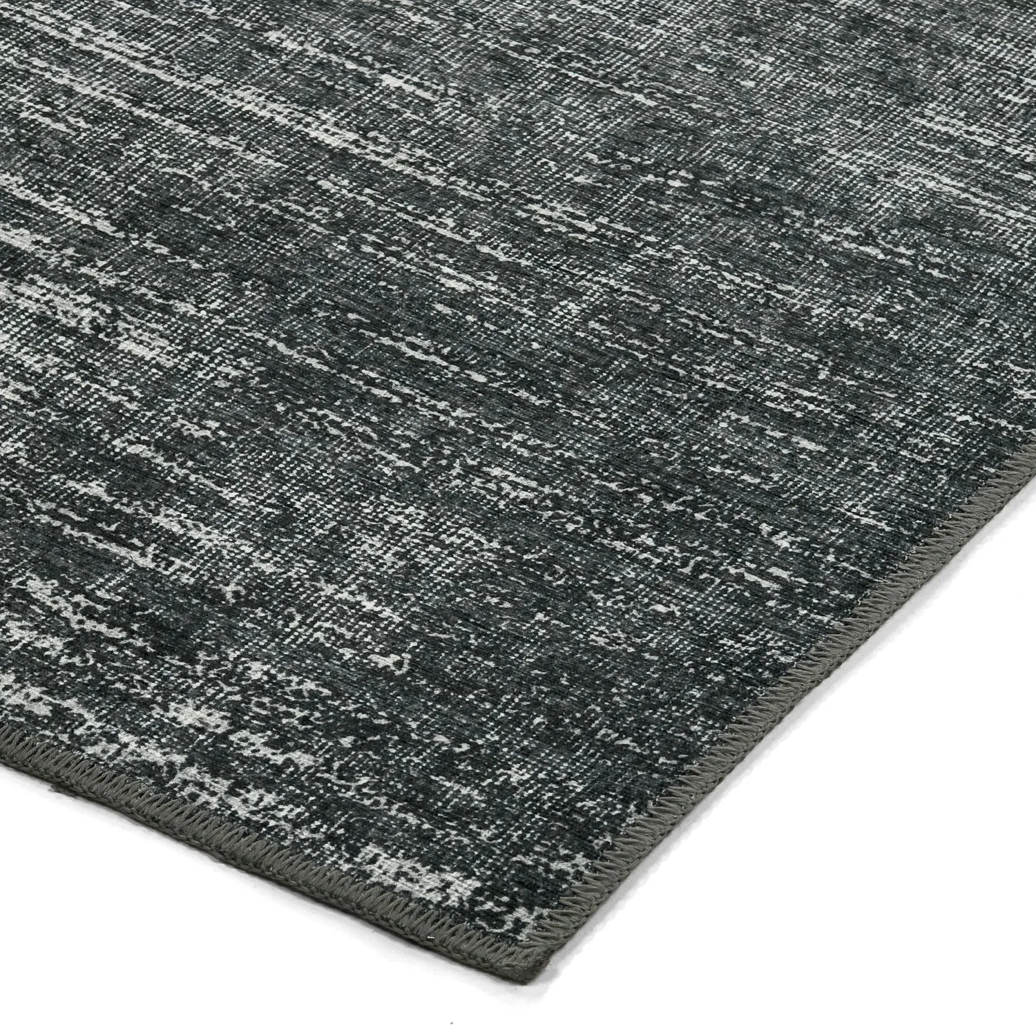 Tapis tissé à plat - Elarion (noir)