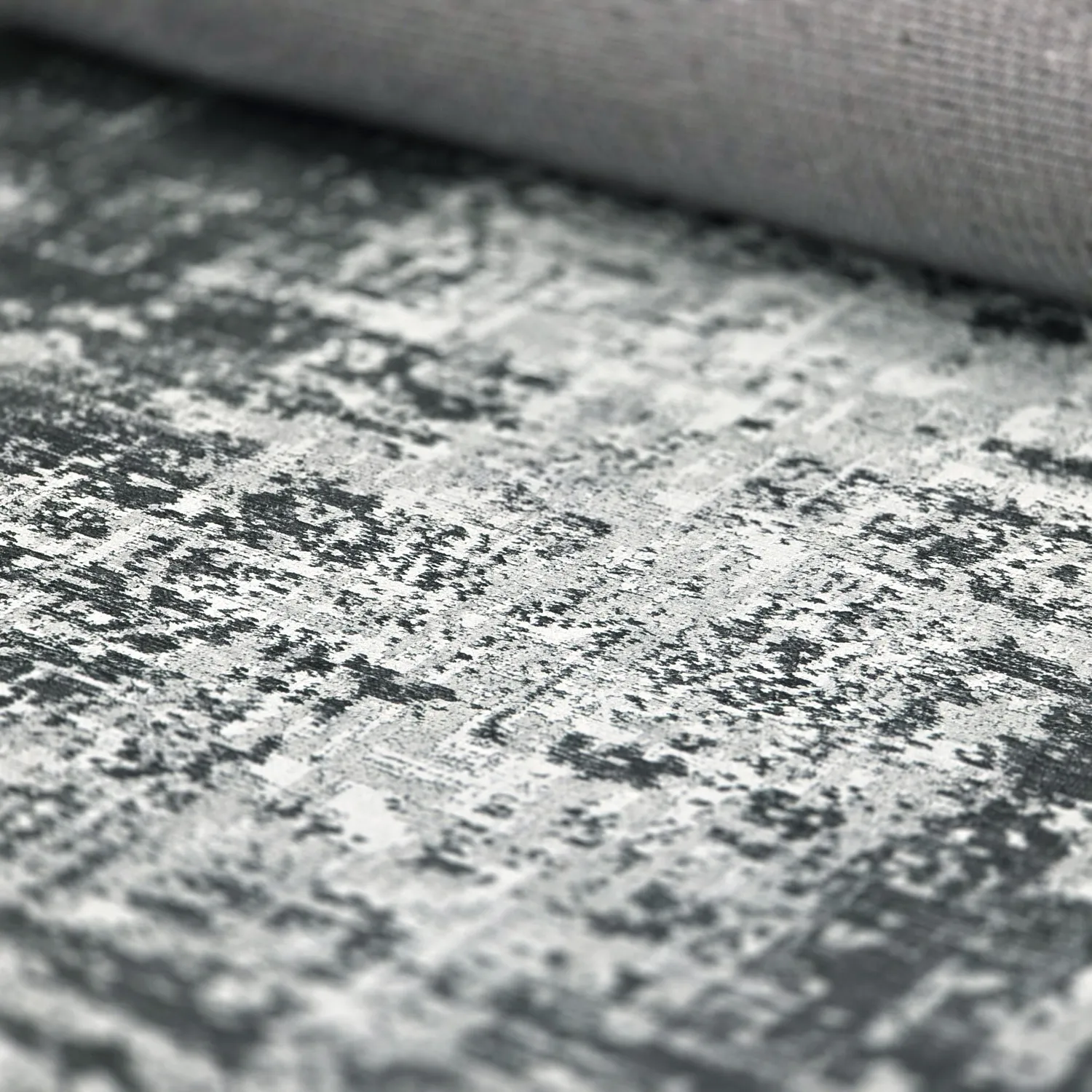 Tapis tissé à plat - Elira (noir)