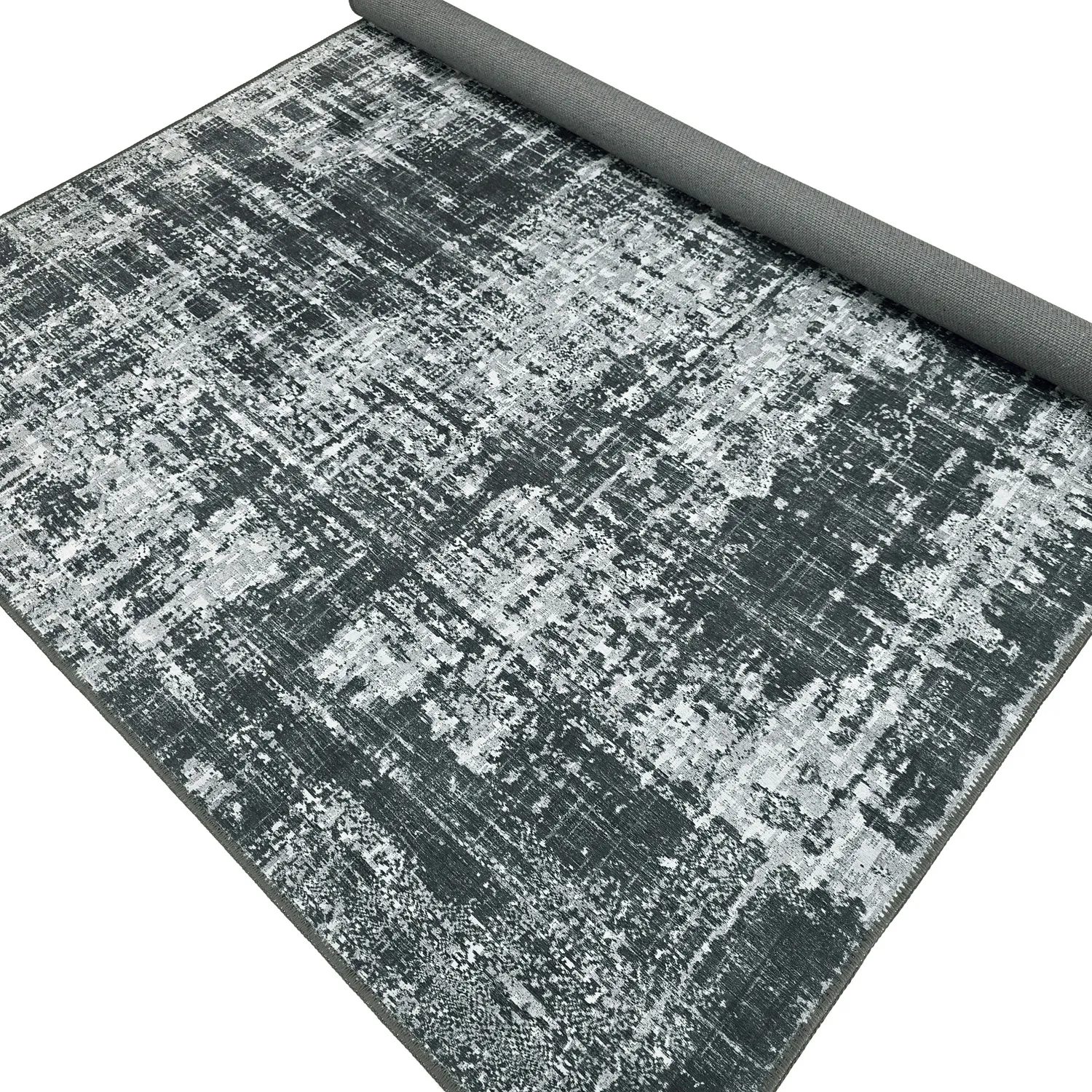 Tapis tissé à plat - Elira (noir)