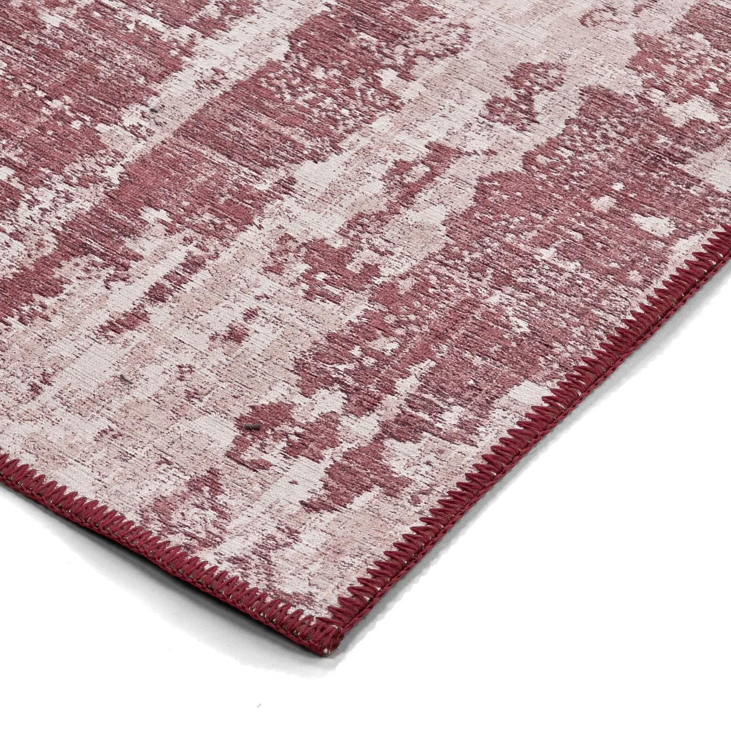 Tapis tissé à plat - Elira (rouge)