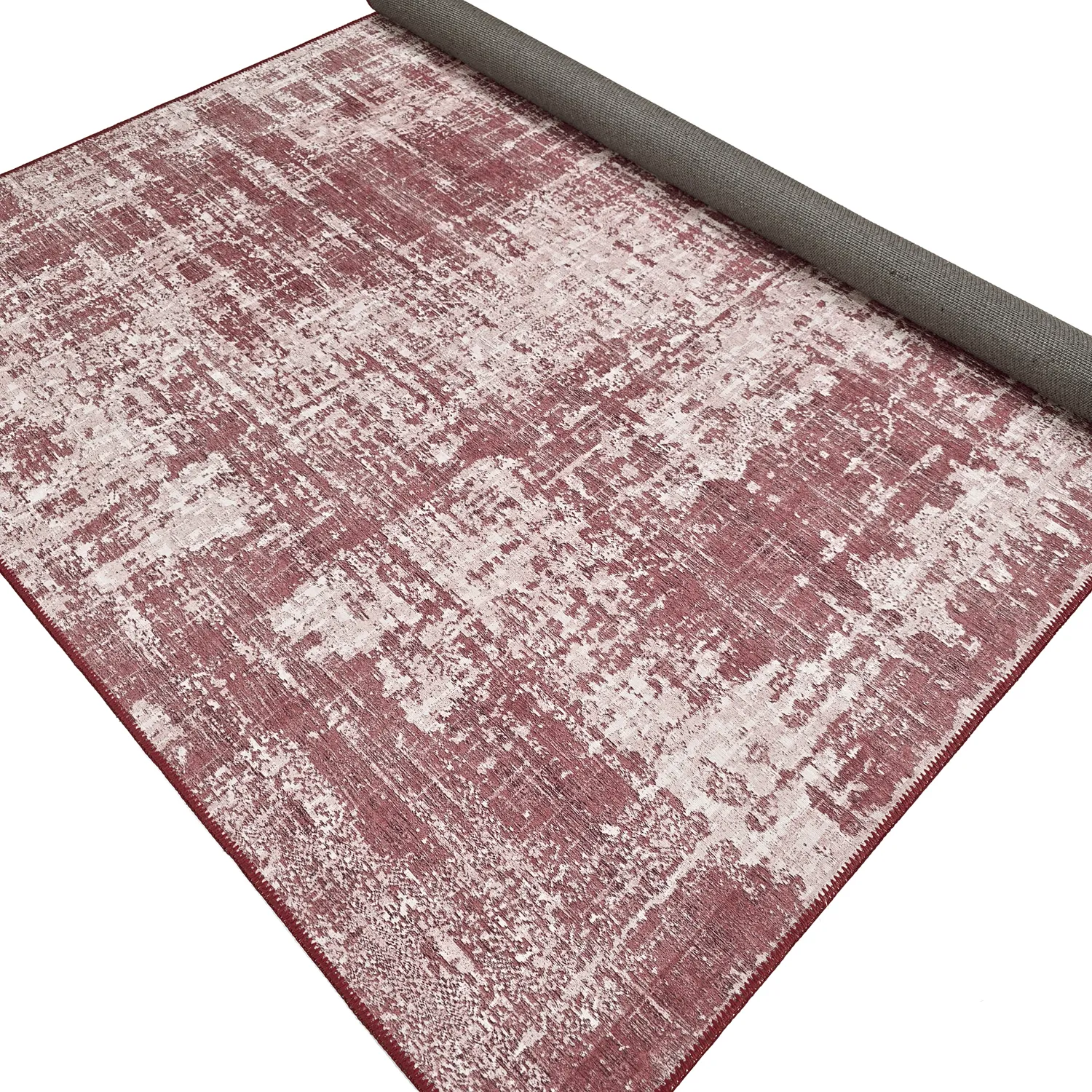Tapis tissé à plat - Elira (rouge)
