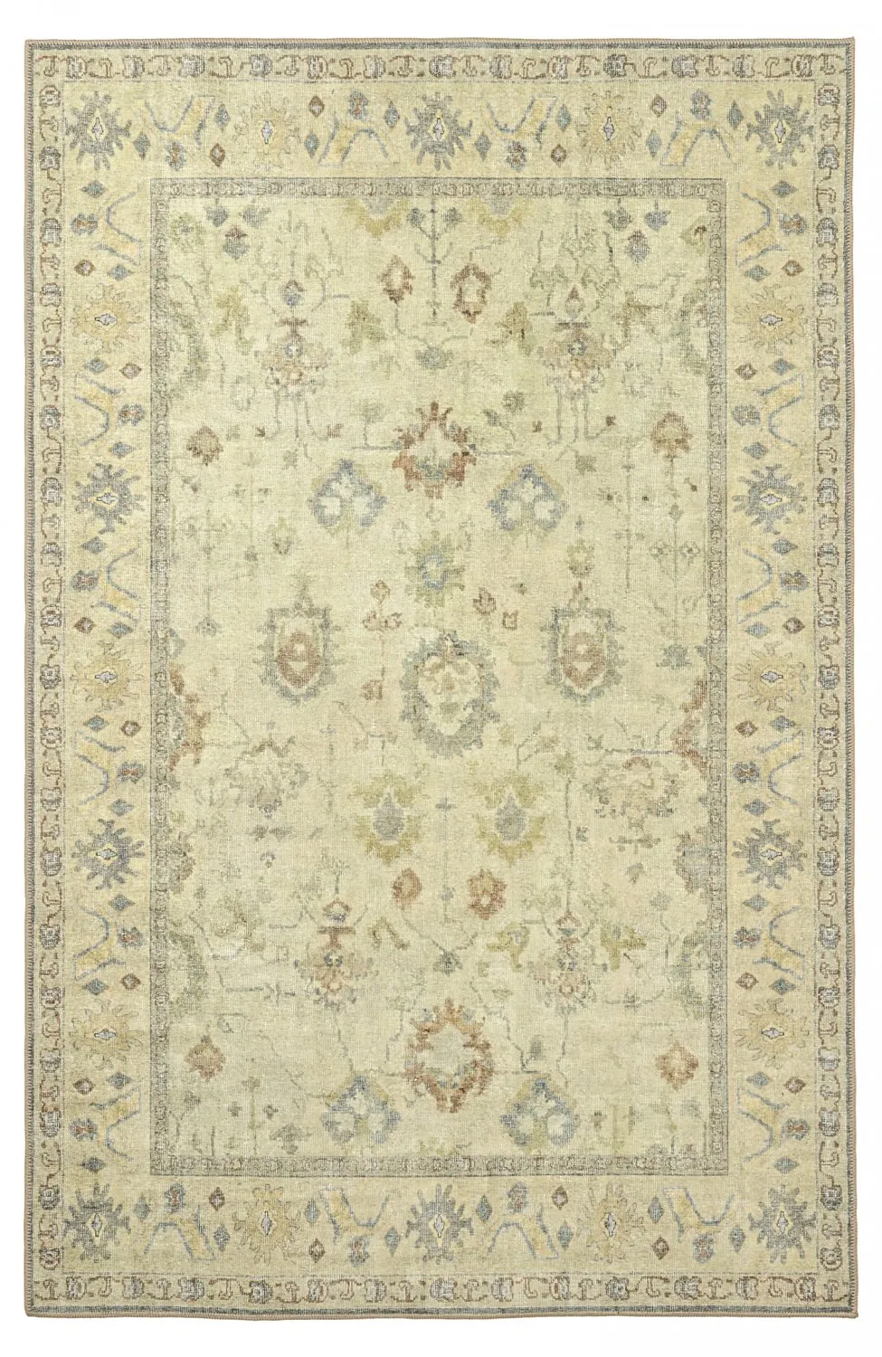 Tapis tissé à plat - Linaar (crème)
