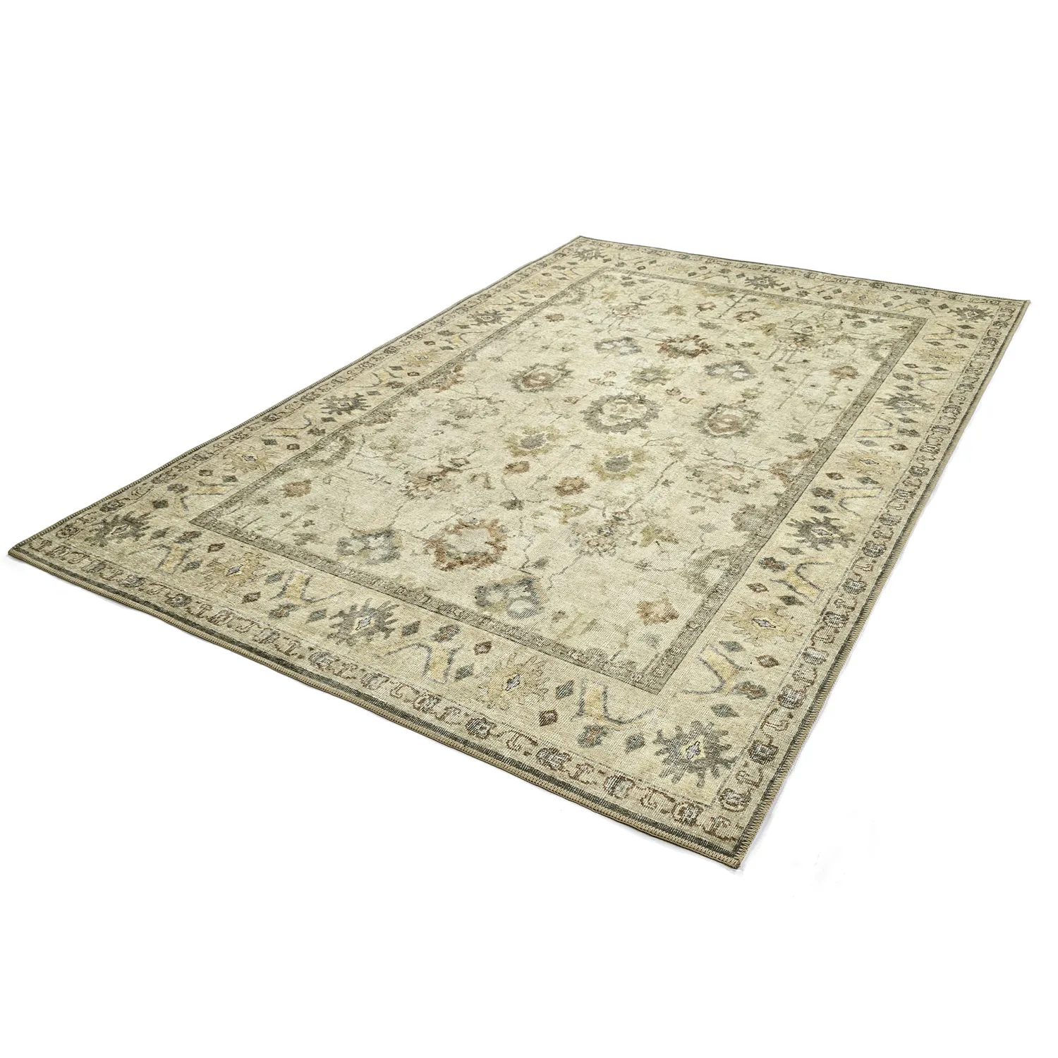 Tapis tissé à plat - Linaar (crème)