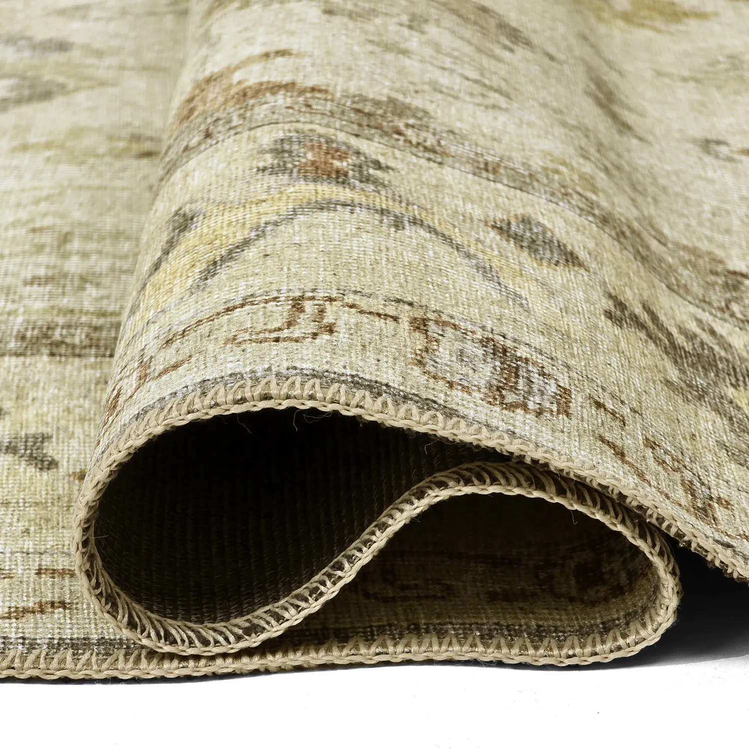 Tapis tissé à plat - Linaar (crème)