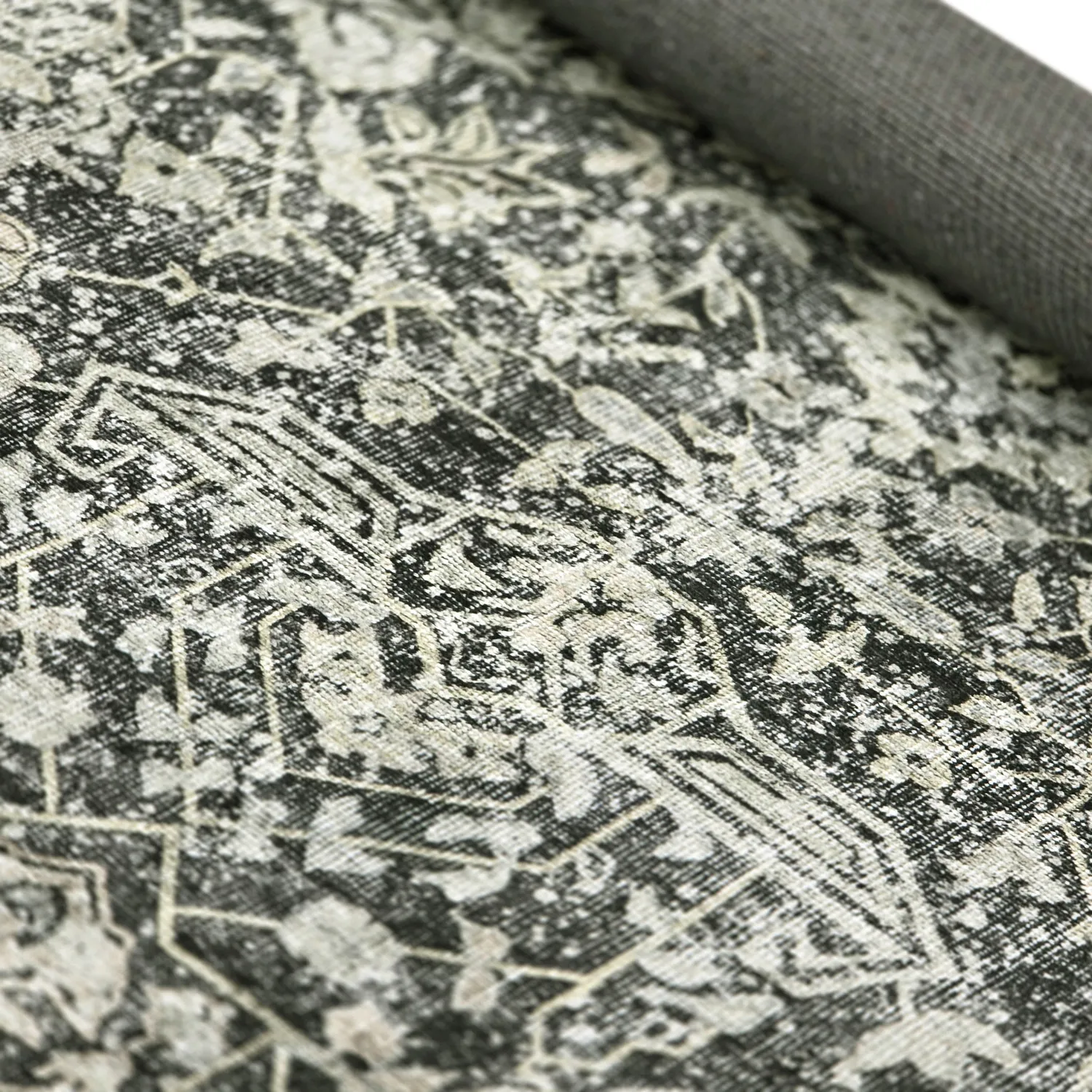 Tapis tissé à plat - Meralis (noir)