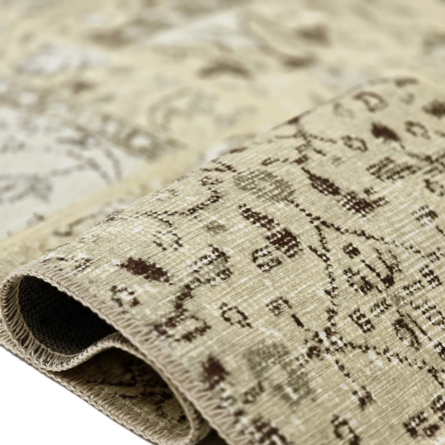 Tapis tissé à plat - Myrina (beige)