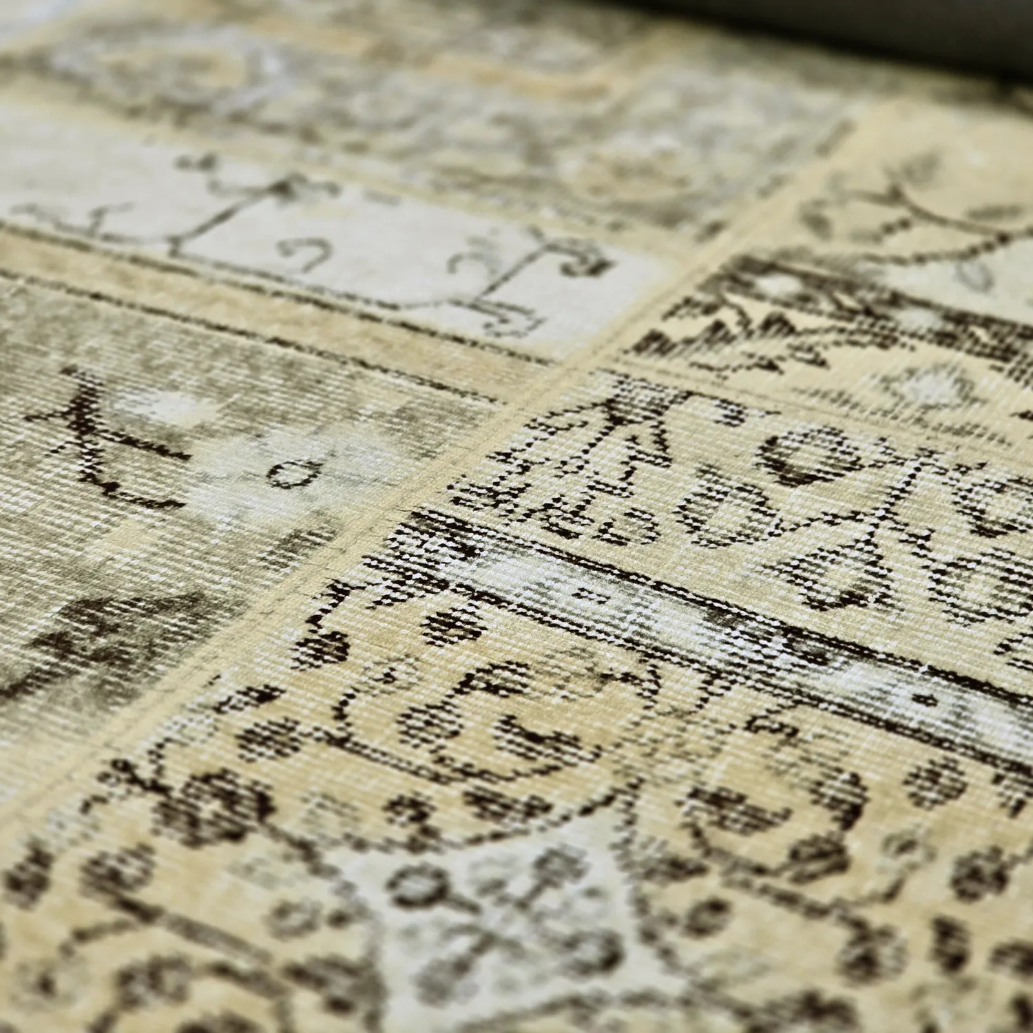 Tapis tissé à plat - Myrina (beige)