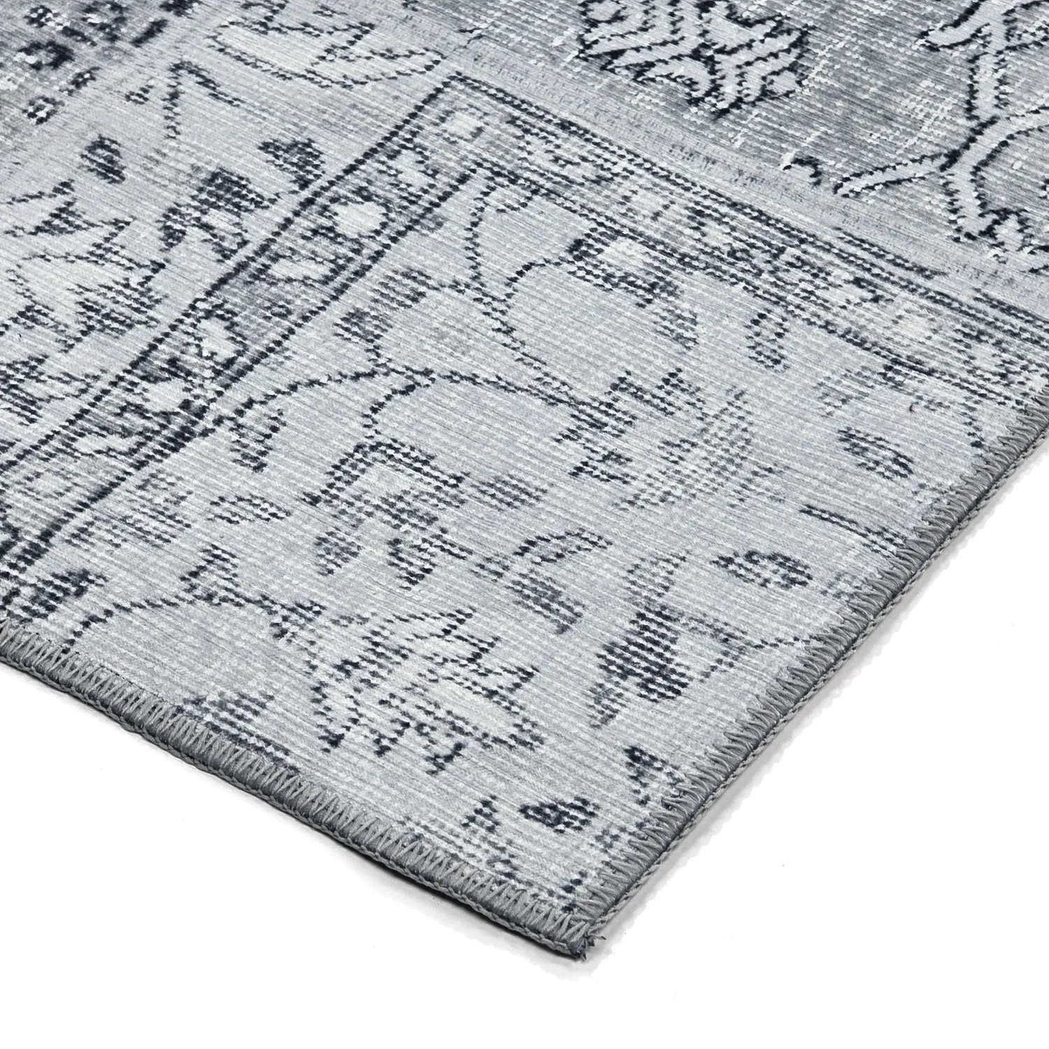 Tapis tissé à plat - Myrina (gris)