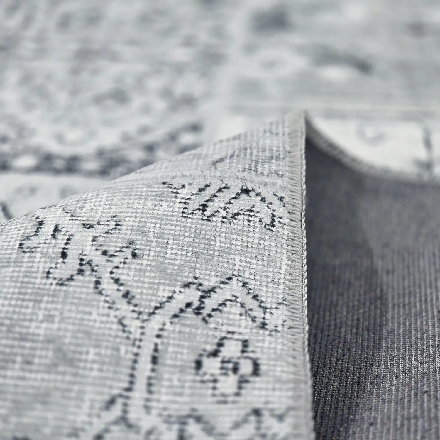 Tapis tissé à plat - Myrina (gris)