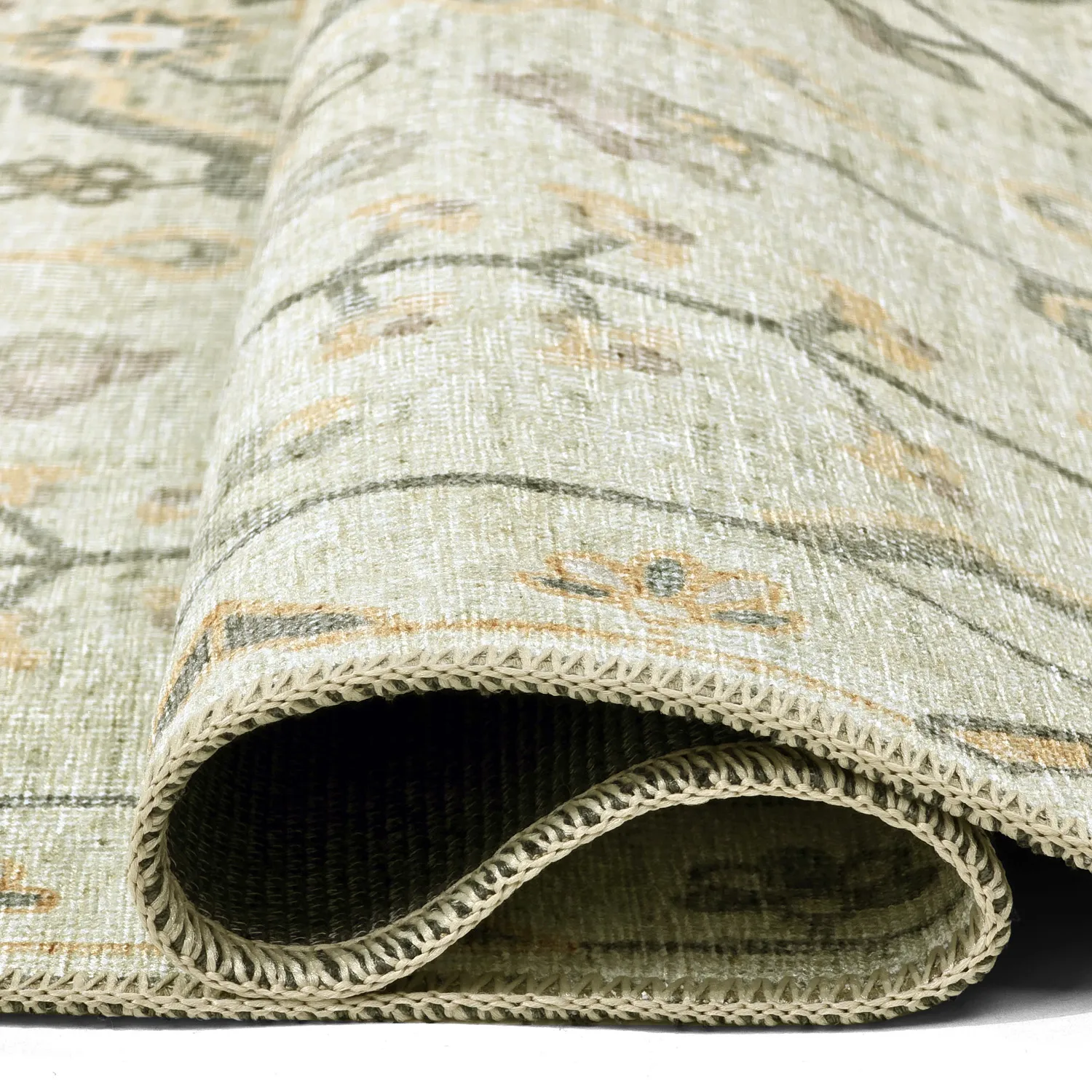 Tapis tissé à plat - Nahla (crème)
