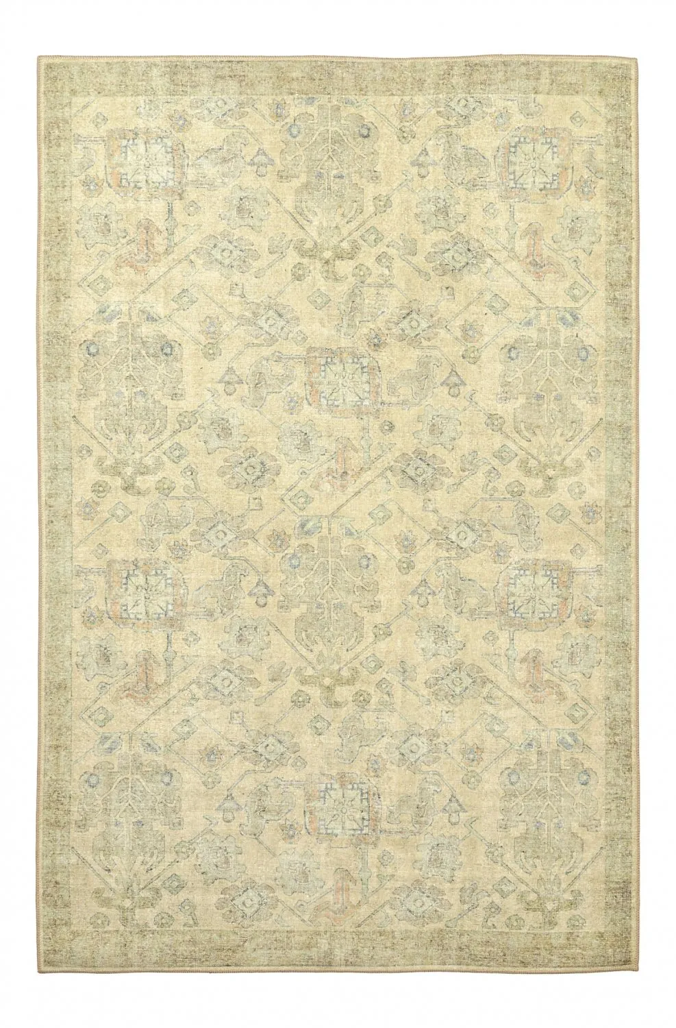 Tapis tissé à plat - Noura (beige)
