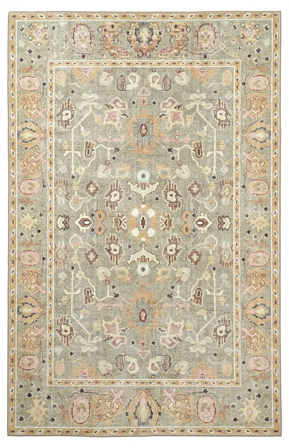 Tapis tissé à plat - Yara (beige)