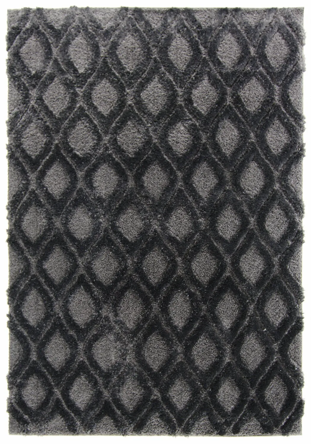 Tapis à poils longs - Everett (noir)