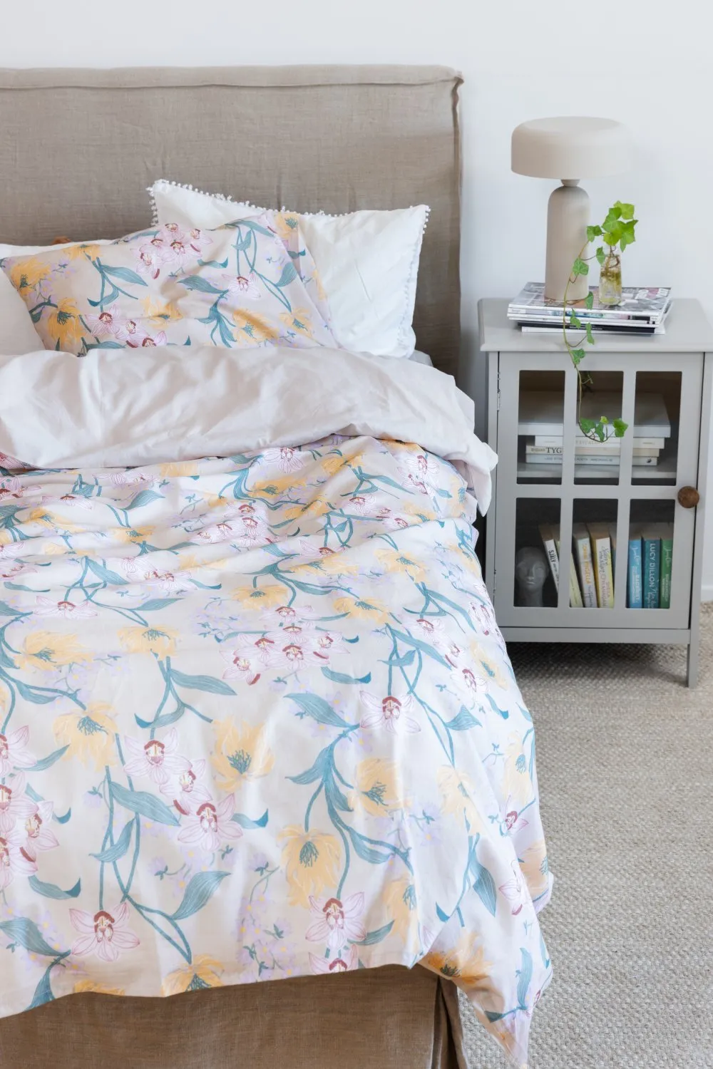 Ensemble de housse de couette - Florina (rose)