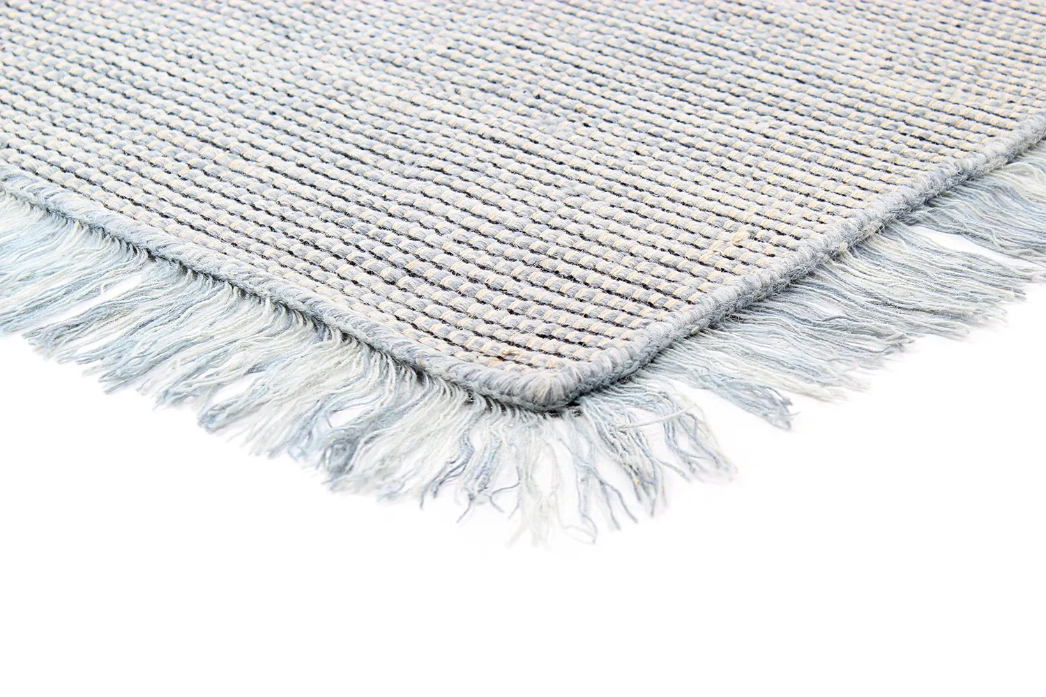 Tapis en laine - Pike (bleu)