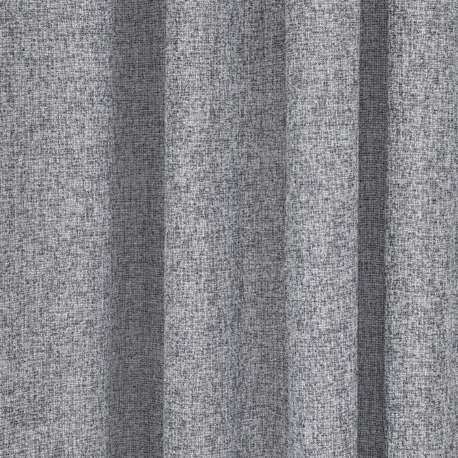 Rideaux - Rideau en lin Cosmina (gris foncé)