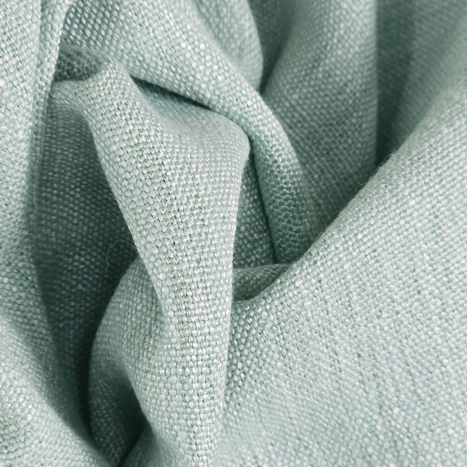 Rideaux - Rideau en lin Melania (turquoise clair)