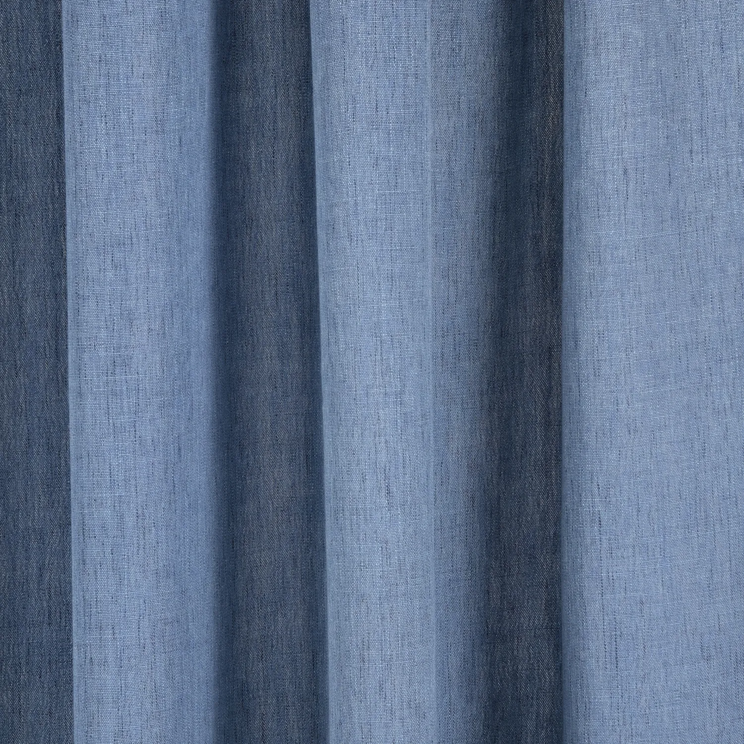 Rideaux - Rideau en lin Melania (bleu foncé)