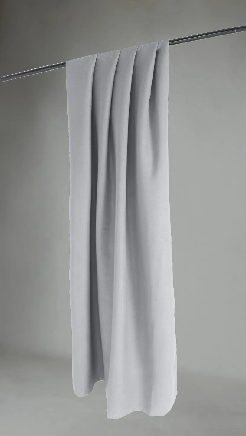 Rideaux - Rideau occultant Octavia (gris clair)