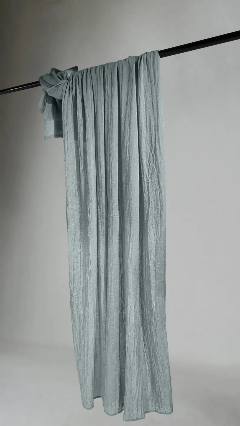 Rideaux - Rideau en dentelle Hilma (gris)