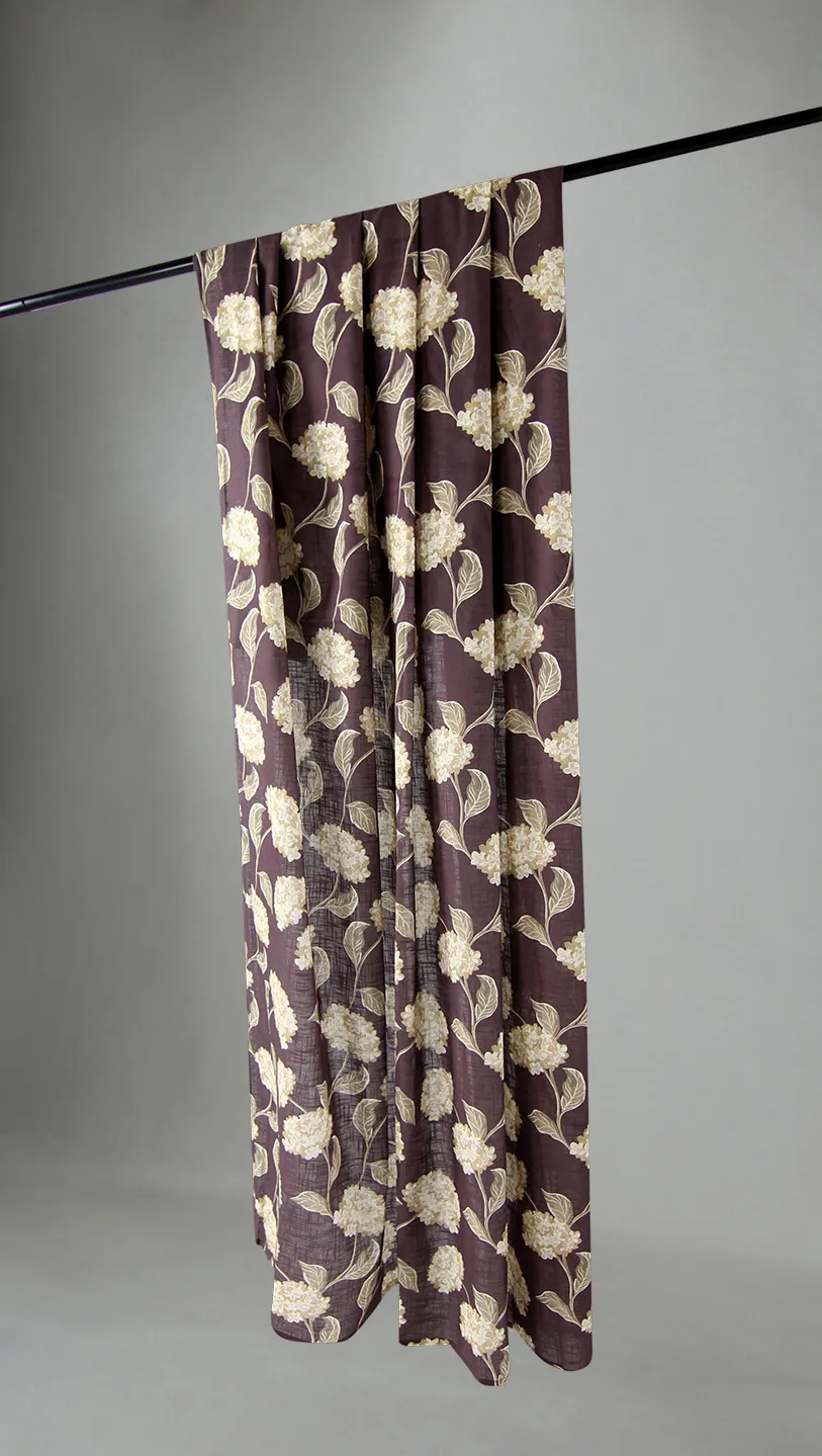 Rideaux - Rideau en coton - Dorthe (violet)