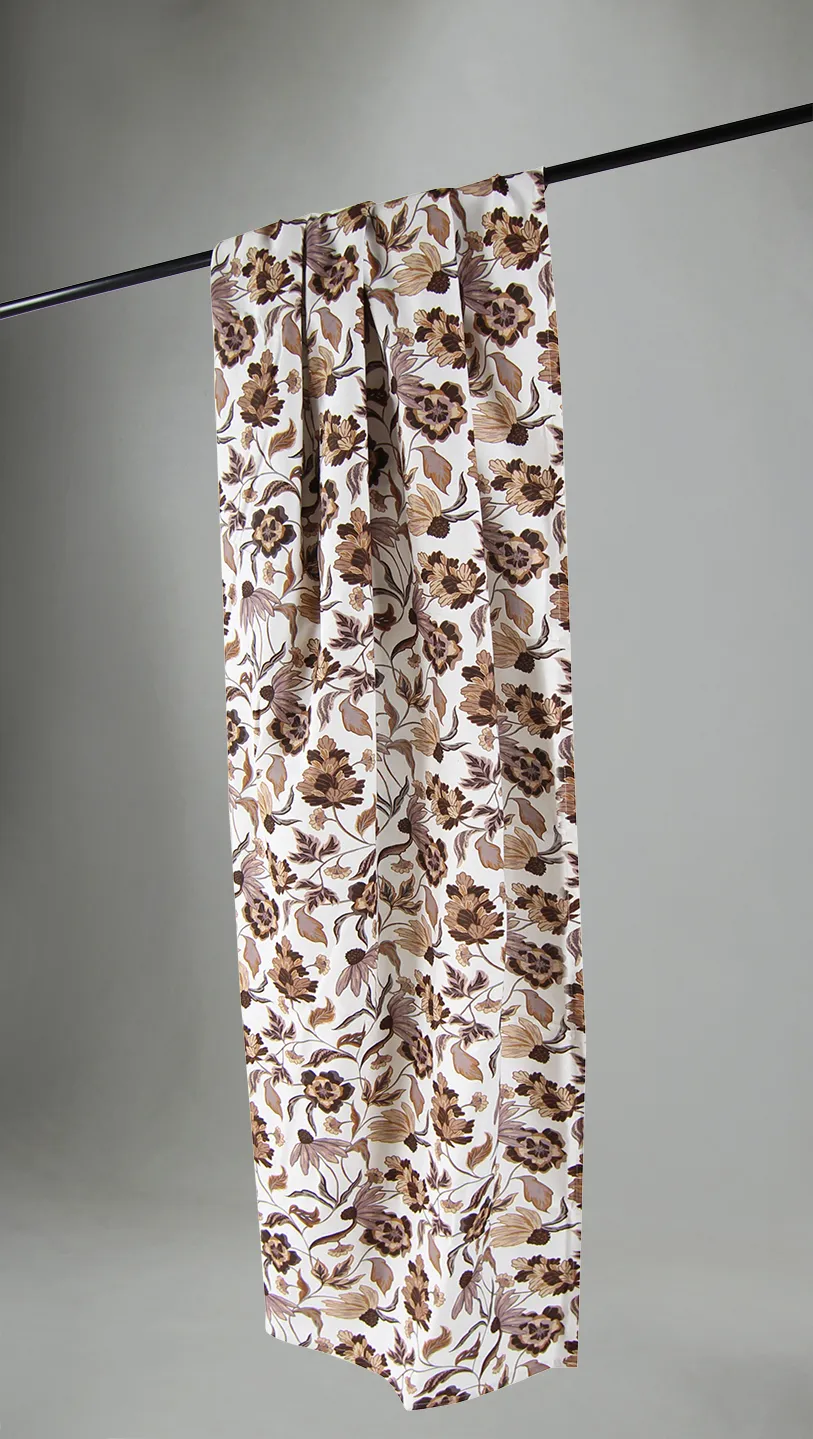 Rideaux - Rideau en coton Mathilde (violet)