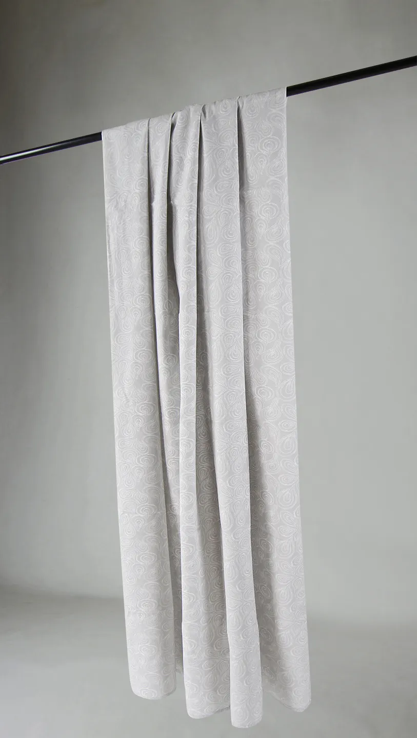 Rideaux - Rideau en coton Merja (gris)