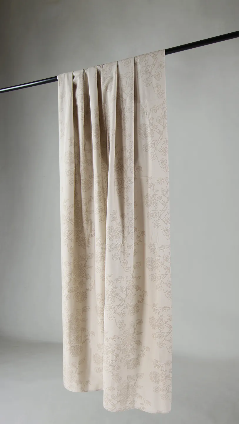 Rideaux - Rideau en coton Minna (beige)