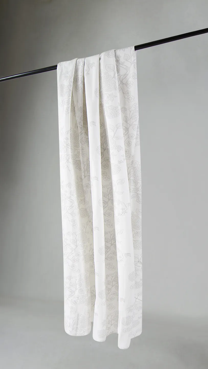 Rideaux - Rideau en coton Minna (gris)