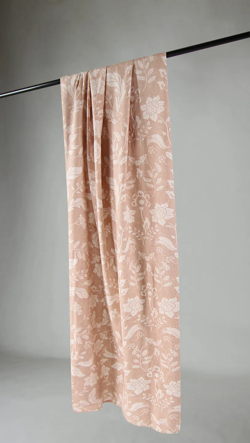 Rideaux - Rideau en coton Onni (rose)