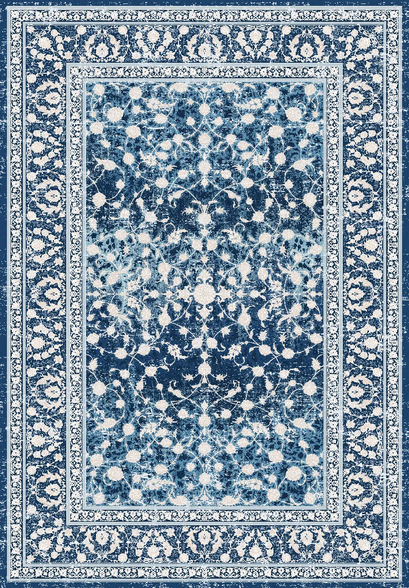 Tapis Wilton - Genesis (bleu)